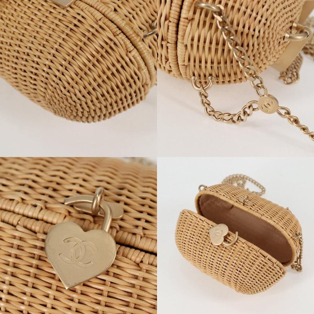 Chanel Rattan Chain Shoulder Bag - Picture 7 of 8